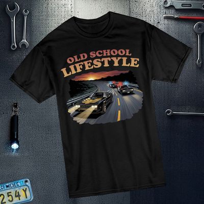 Old School Lifestyle - Lifestyle - T-Shirt (schwarz)