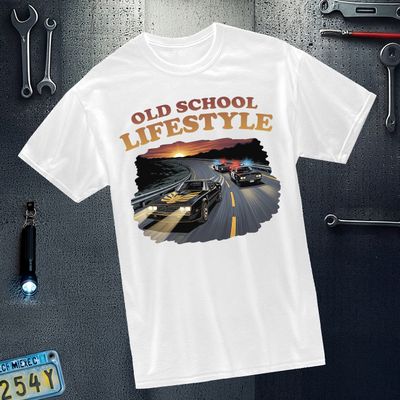 Old School Lifestyle - Lifestyle - T-Shirt (weiss)