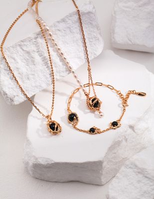 Eclipse Charm Adjustable Bracelet