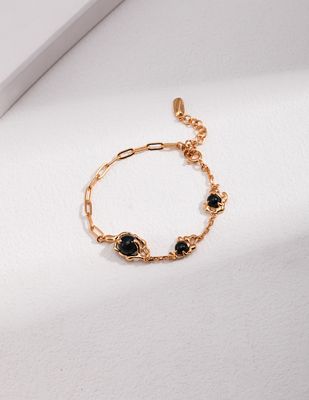 Eclipse Charm Adjustable Bracelet