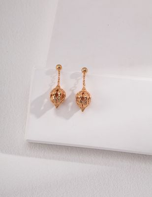 Floral Harmony Pearl Earrings