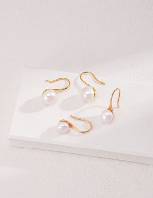 Lustre Whisper Pearl Earrings