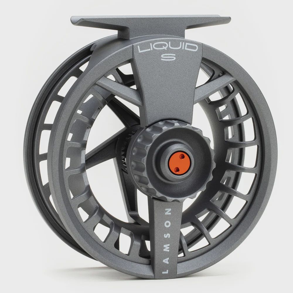 Lamson Liquid S-Series Reel, Size: 3wt, Colour: Smoke