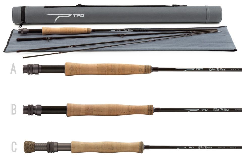 TFO Blue Ribbon, Size: 8&#39;6&quot; 4wt