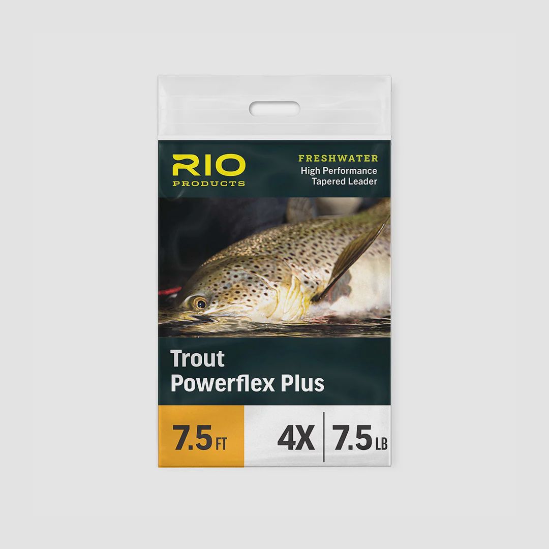 Rio Powerflex Plus Leader, Size: 9ft 7X
