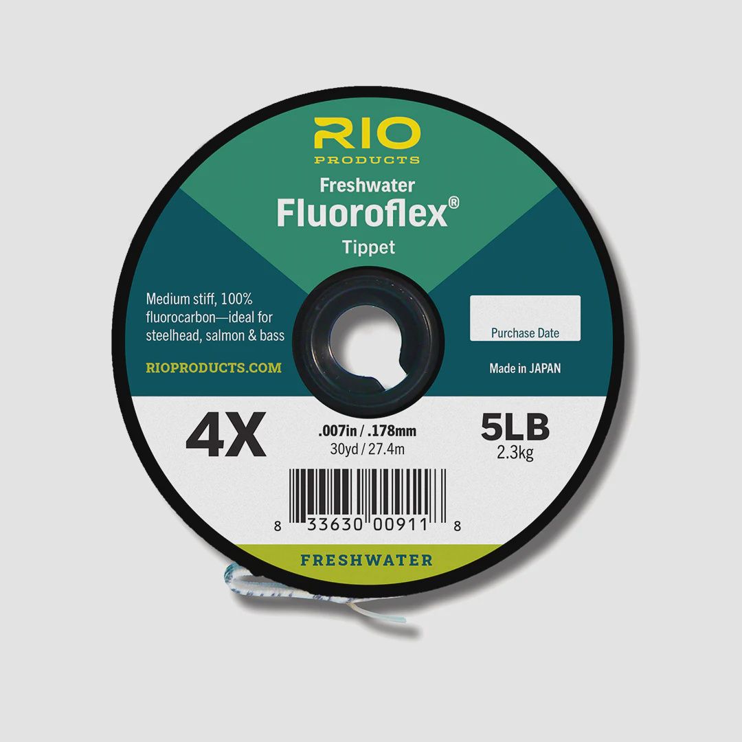 Rio Fluoroflex Freshwater Tippet, Size: 7X