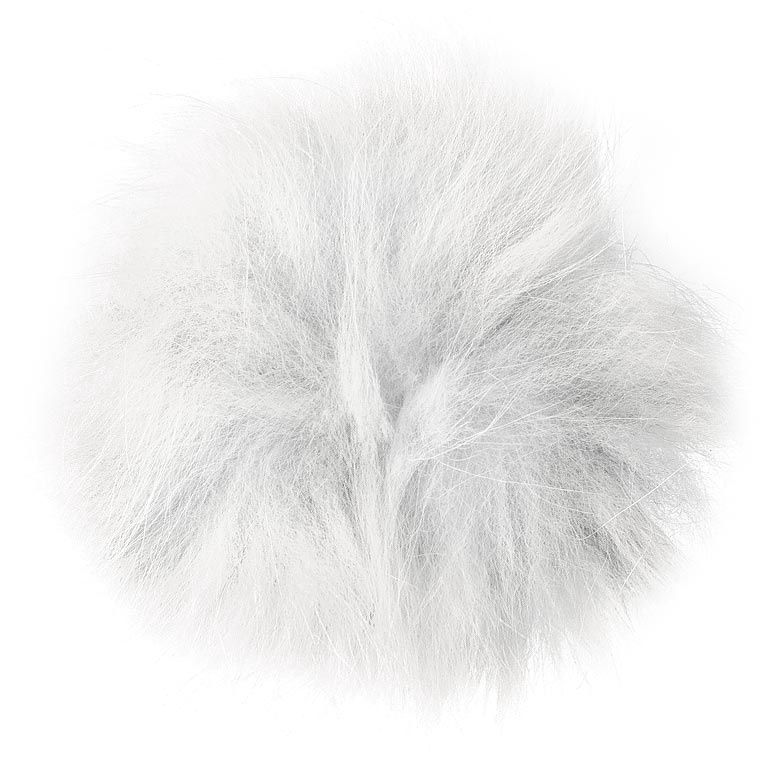 Wapsi Arctic Fox Fur Patch, Colour: White