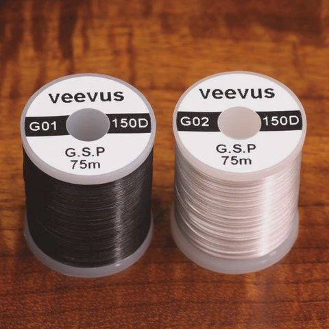 Veevus 150 Denier GSP Thread, Colour: Black