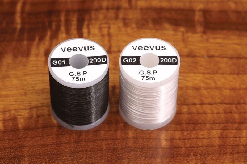 Veevus 200 Denier GSP Thread, Colour: Black