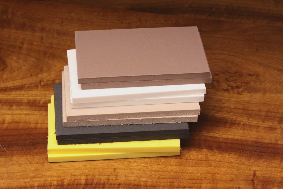 Hareline 6mm Fly Foam, Colour: Tan