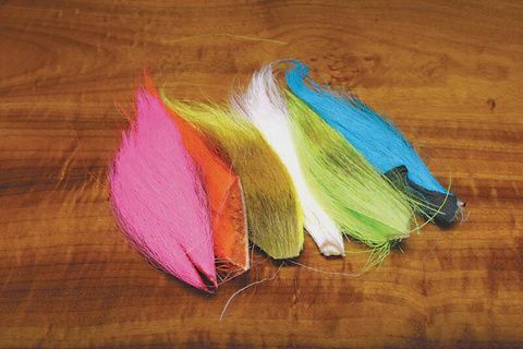 Hareline Bucktail Combo, Type: Fluorescent
