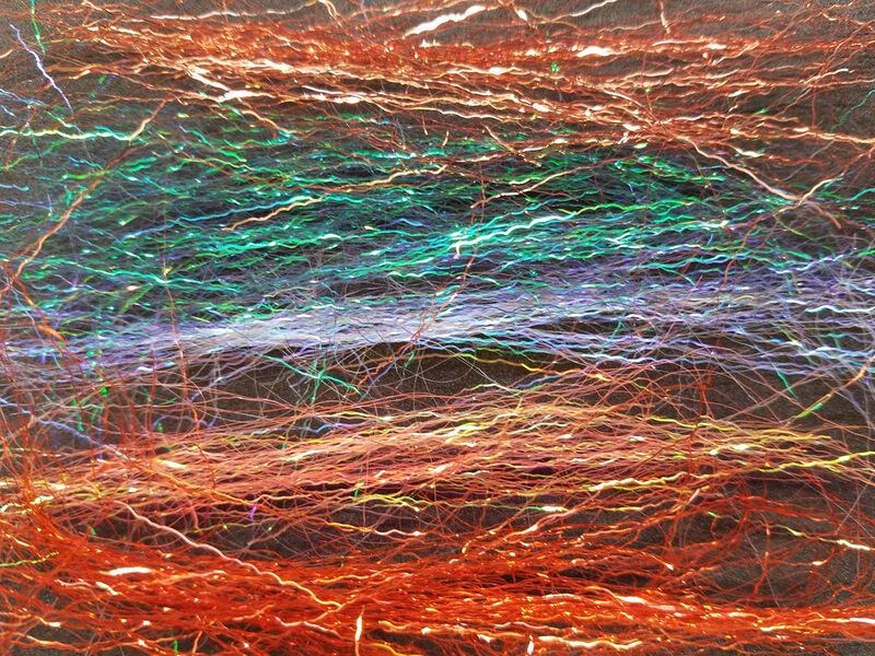 Hareline Ripple Ice Fiber, Colour: Hologram Silver