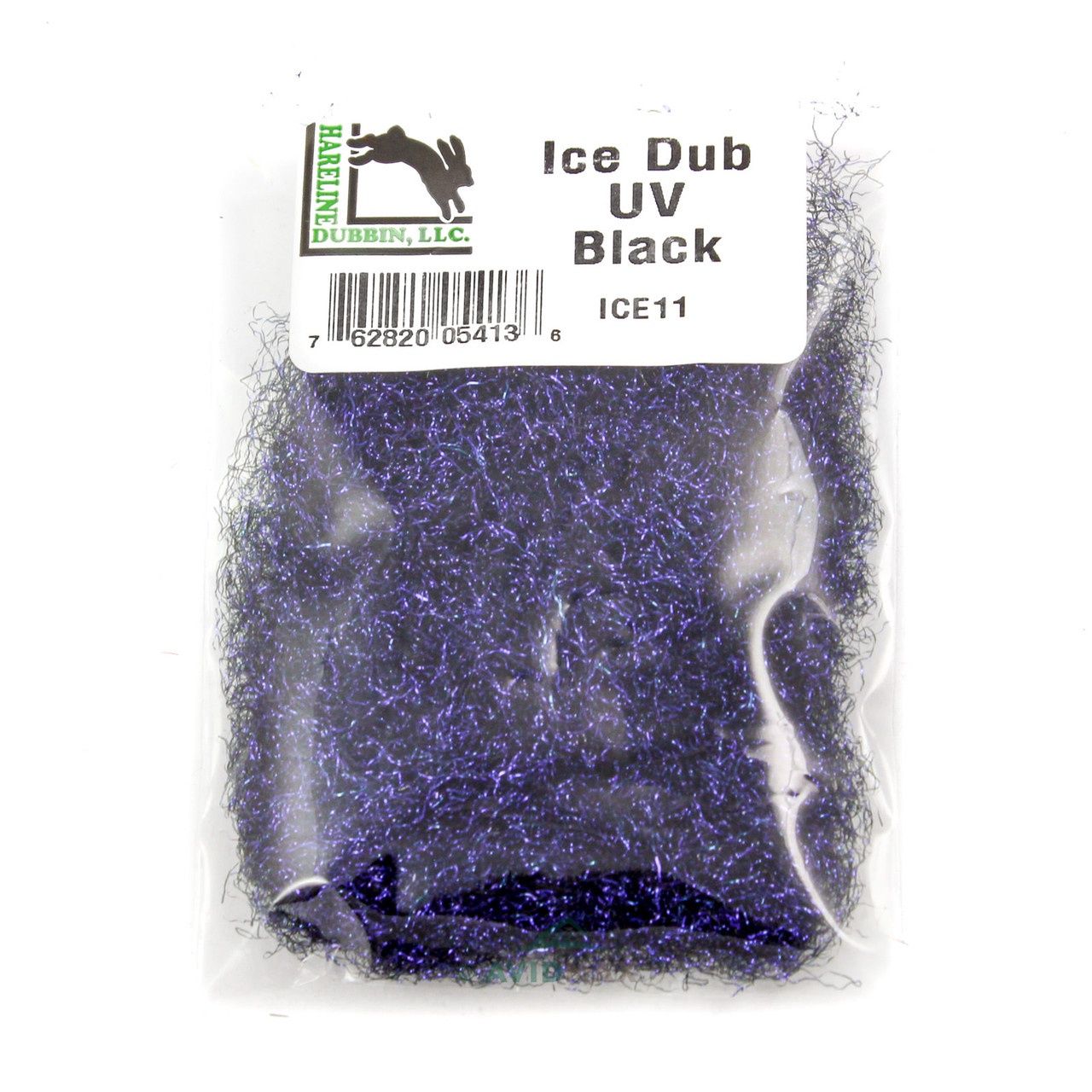 Hareline Ice Dub, Colour: UV Black