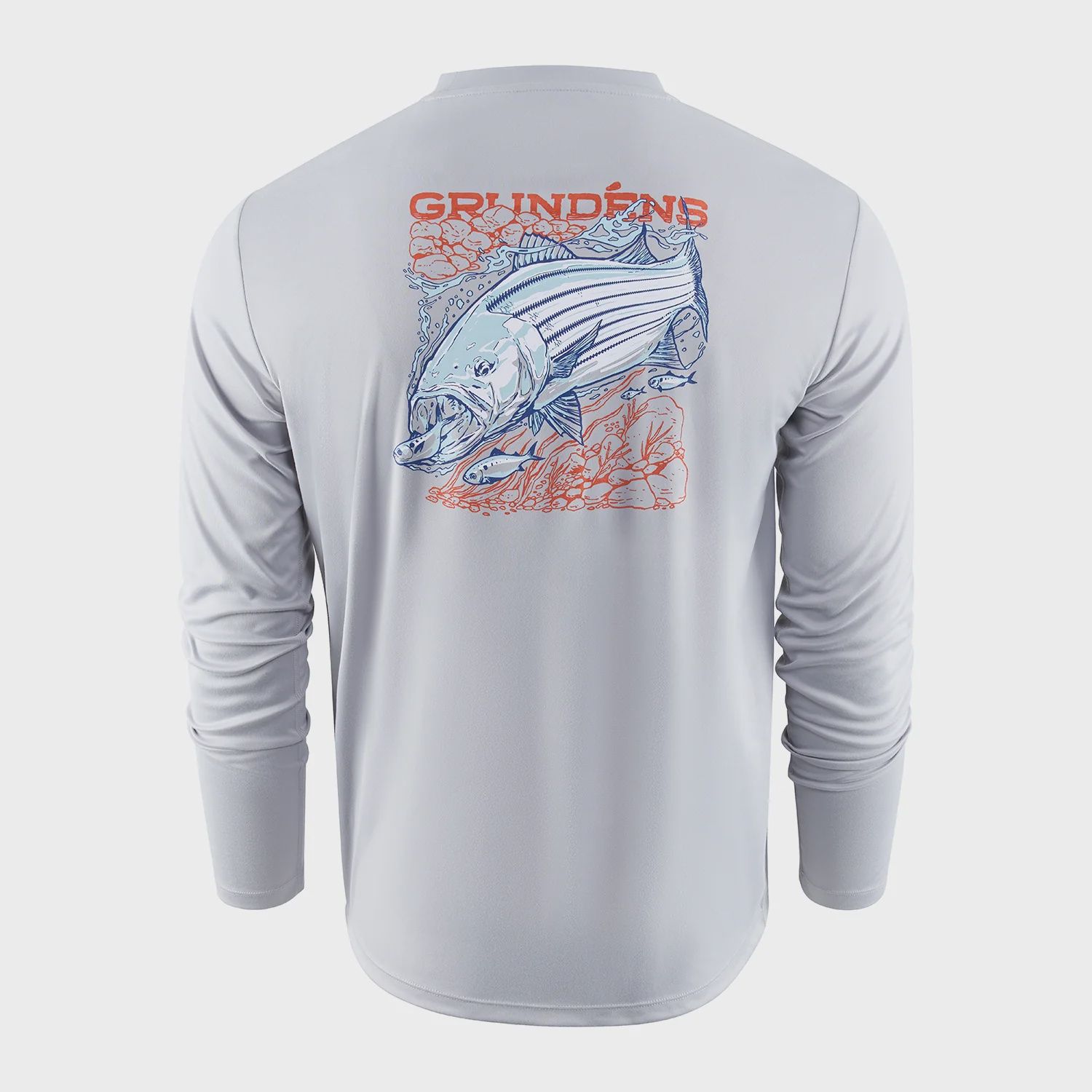 Grundens Striped Bass LS Tech Tee, Size: M