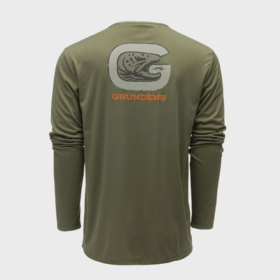 Grundens G Trout LS Tech Tee