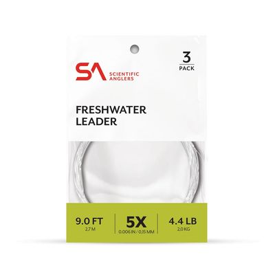 Scientific Anglers Freshwater Leader 3-Pack