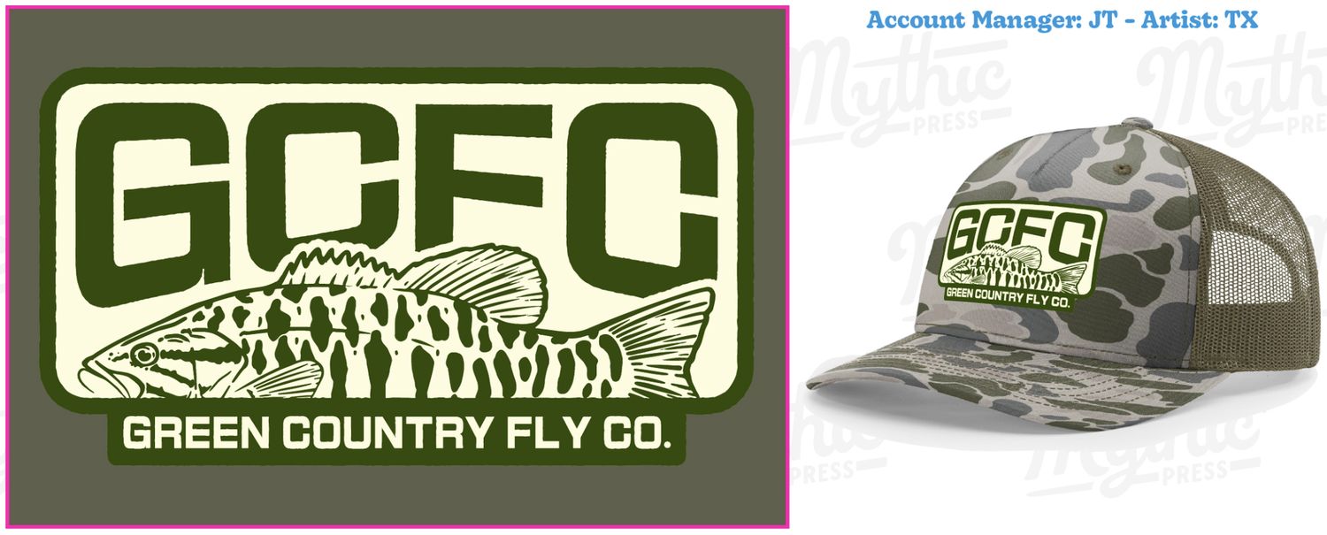 GCFC Smallmouth 5-Panel Trucker Hat