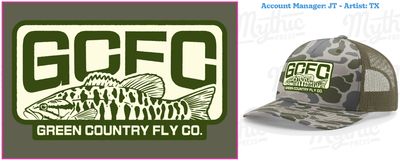 GCFC Smallmouth 5-Panel Trucker Hat