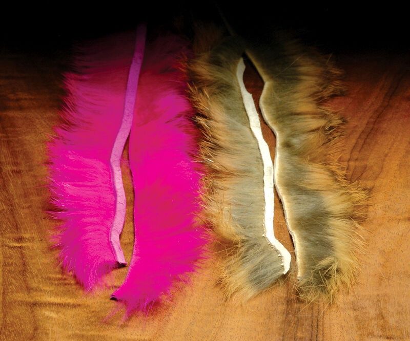 Crosscut Rabbit Strips, Colour: Black