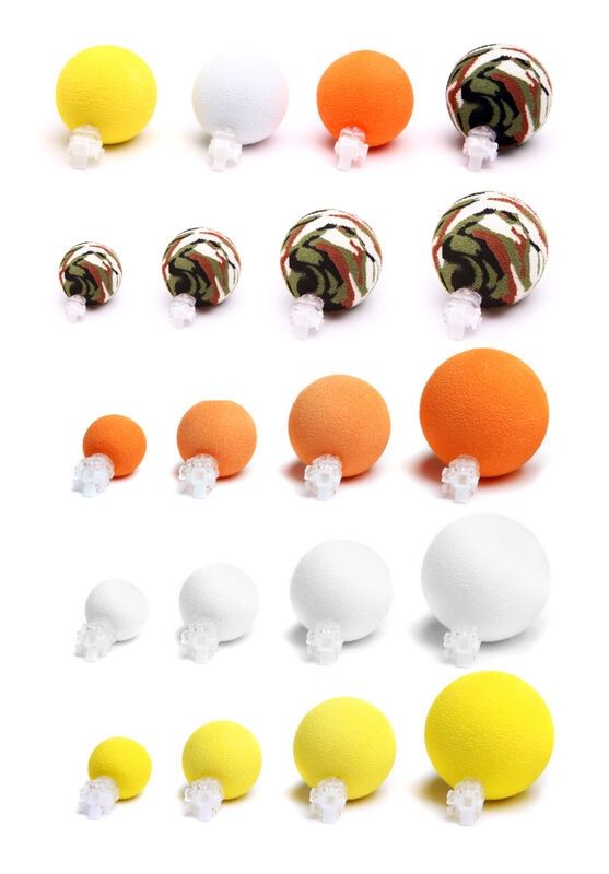 Thingamabobber w/ Doohickey, Colour: White, Size: Small - 5/8&quot;