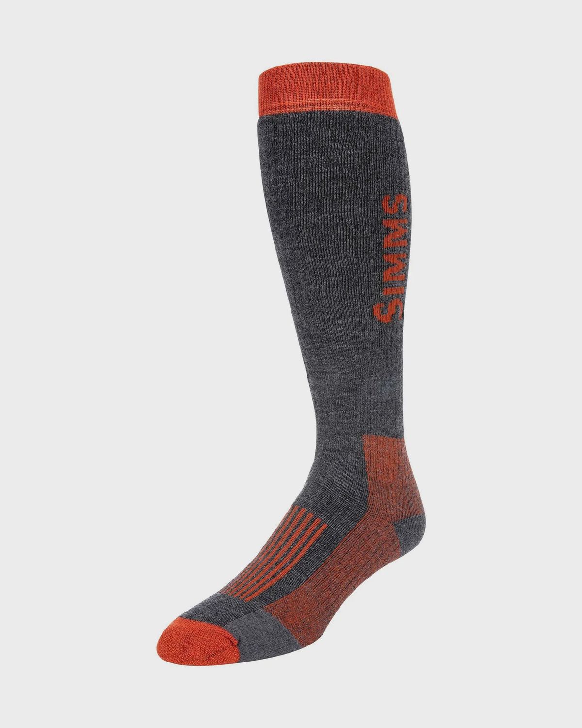 Simms Merino Midweight OTC Sock, Colour: Carbon, Size: L