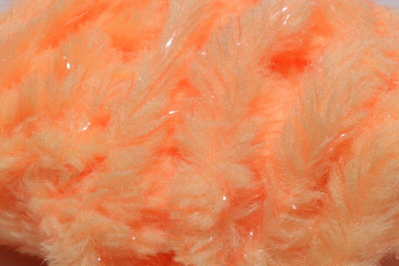 Hareline Easy Egg Chenille, Colour: Peach