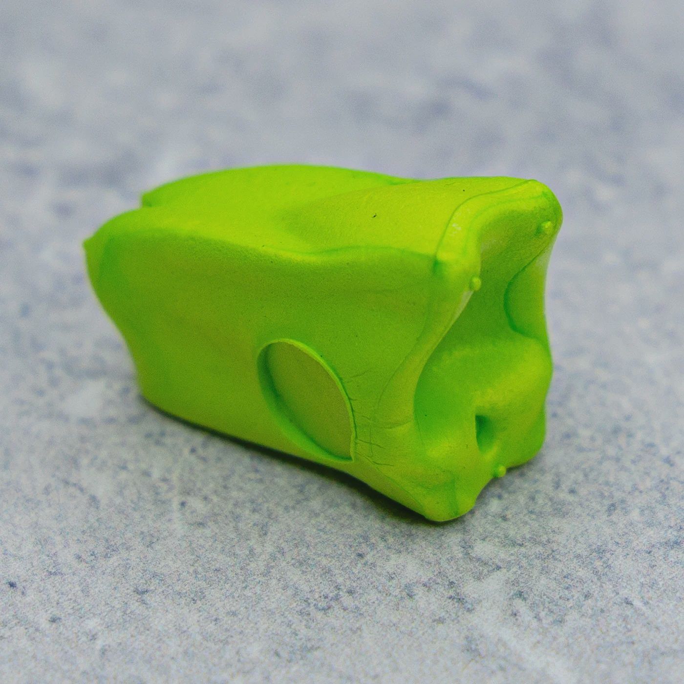 Gnarly Headz Poppers, Colour: Chartreuse, Size: Small (8 pack)