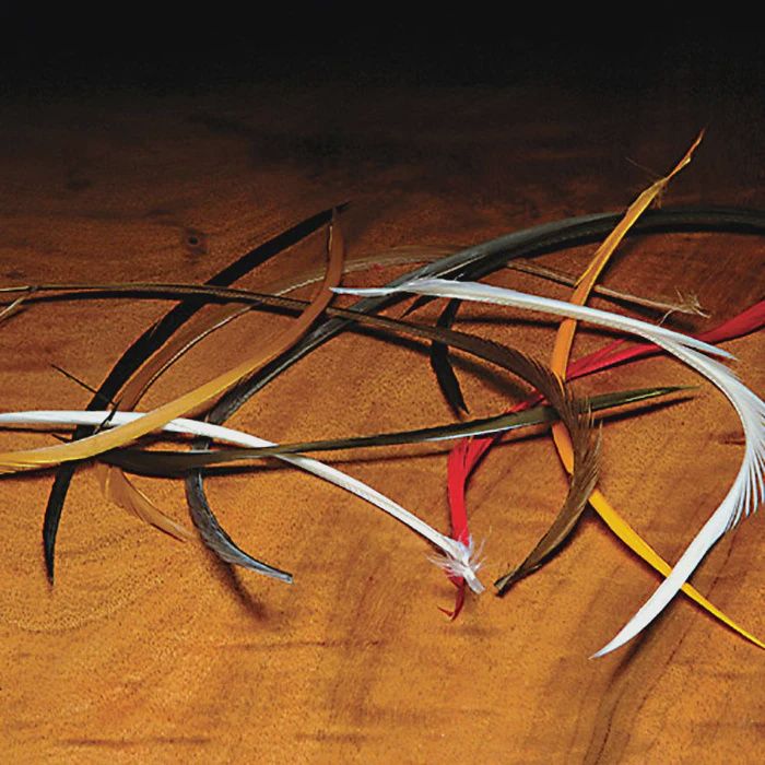 Hareline Stripped Goose Biots, Colour: Combo