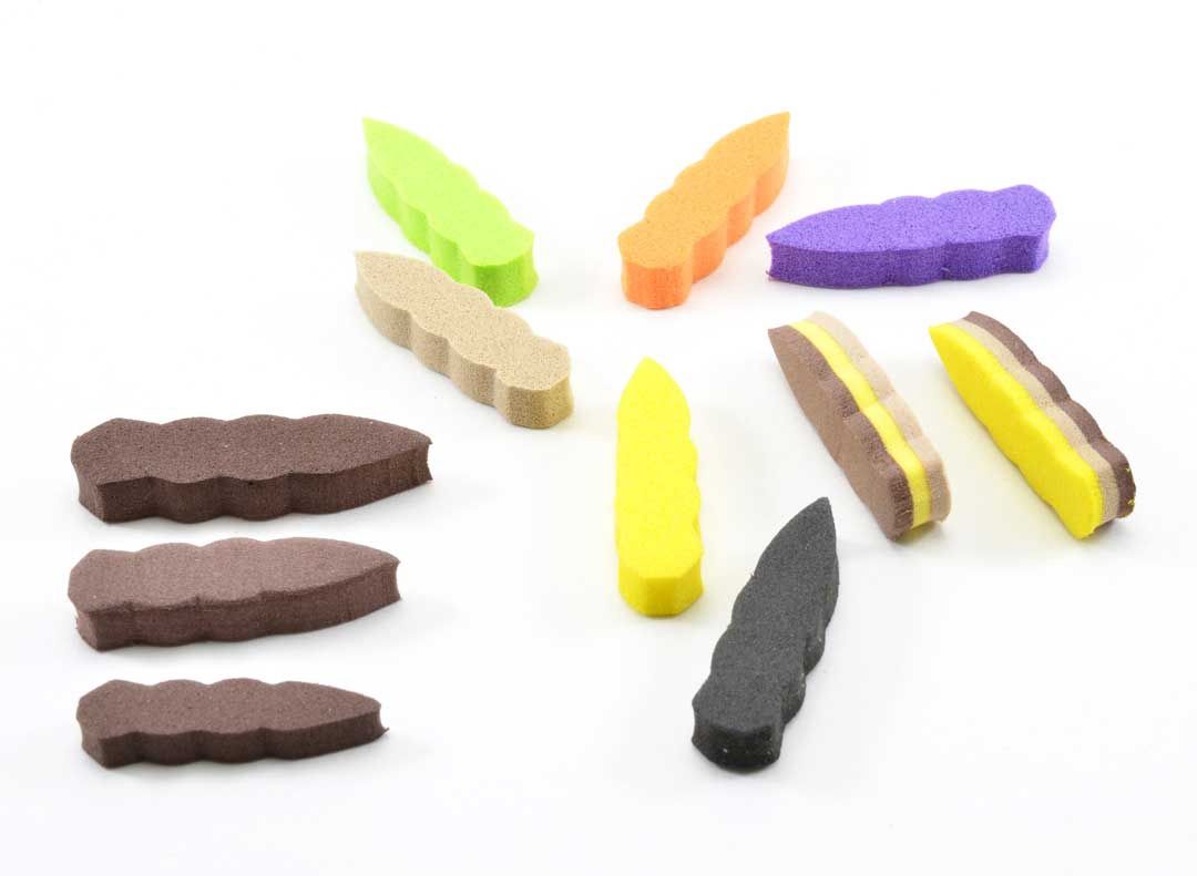 Rainy's Gorilla Bodies (Foam Hopper), Colour: Black, Size: 6