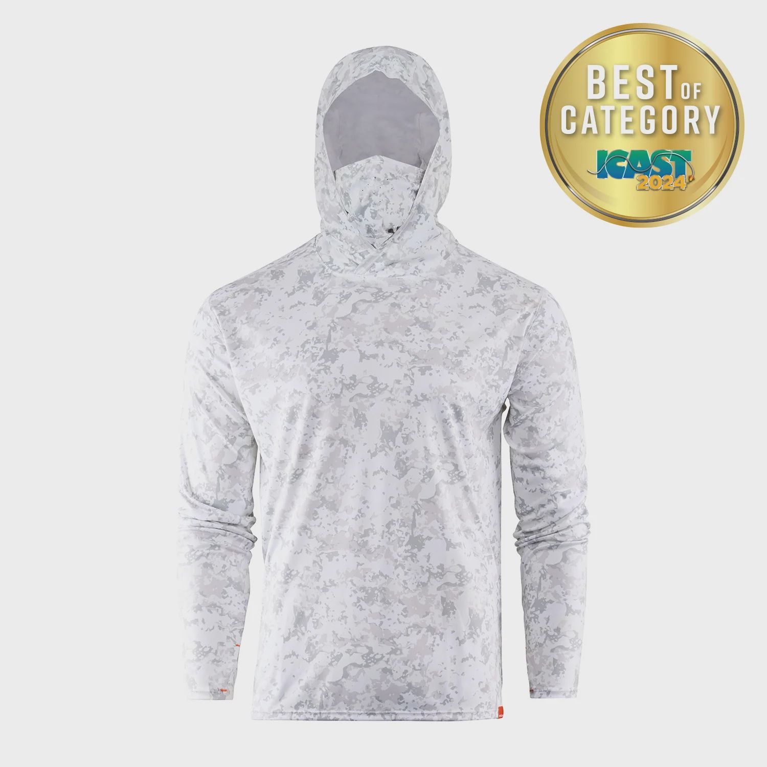Grundens Tough Sun Masked Hoodie, Colour: Squall Camo, Size: M