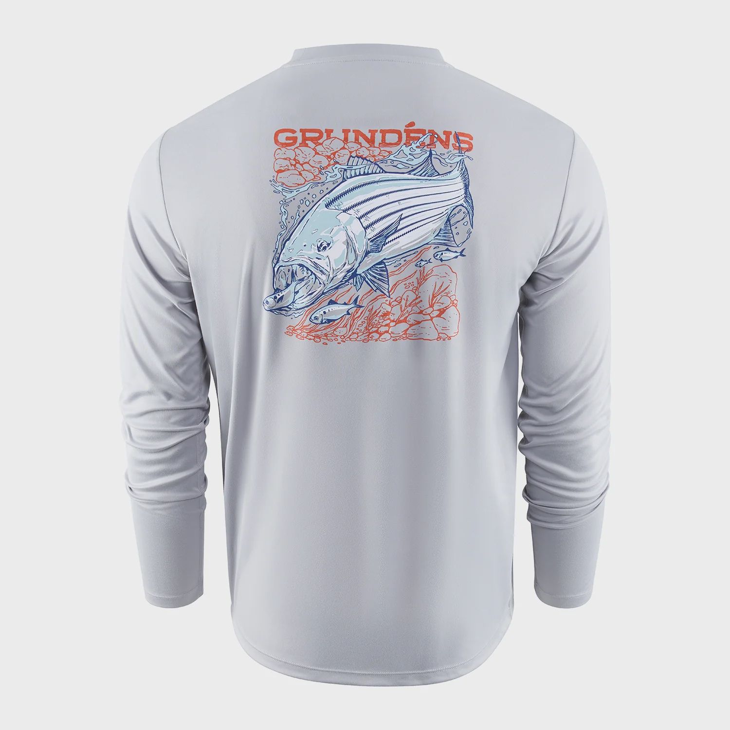 Grundens Striped Bass LS Tech Tee, Size: M
