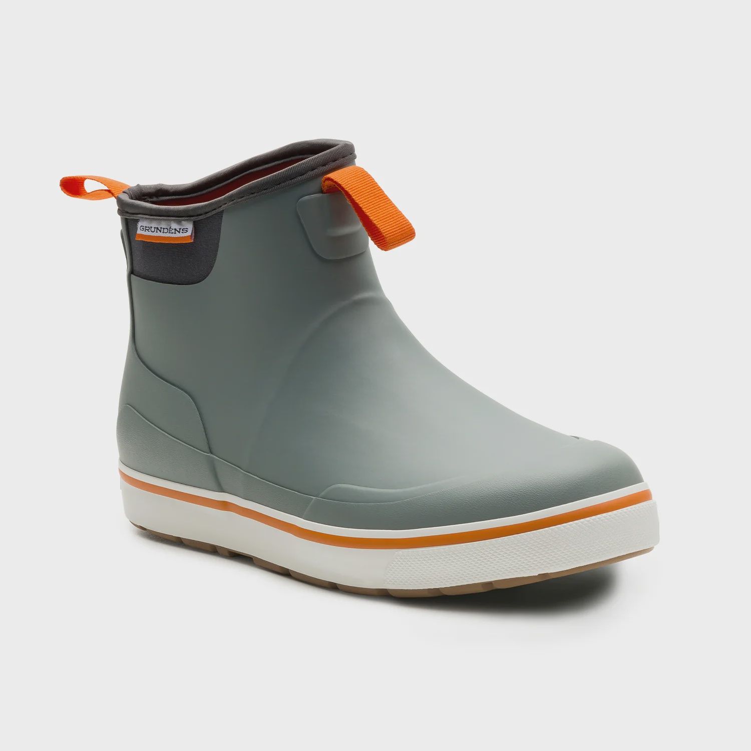 Grundens Deck Boss Ankle Boot, Colour: Monument Grey, Size: M 8