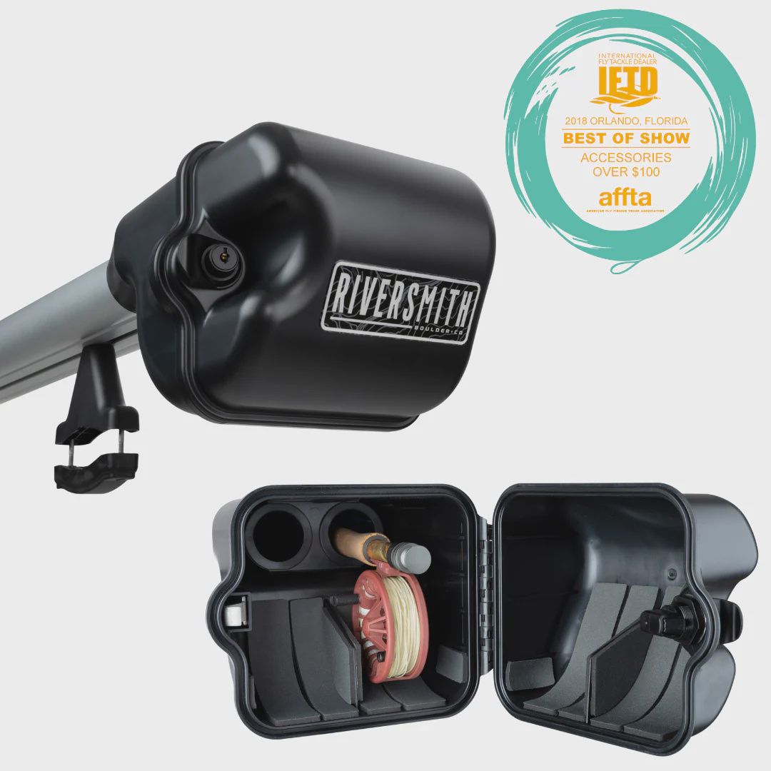 Riversmith River Quiver (10'4"), Colour: Silver, Size: 2-Banger, Style: Standard Mount