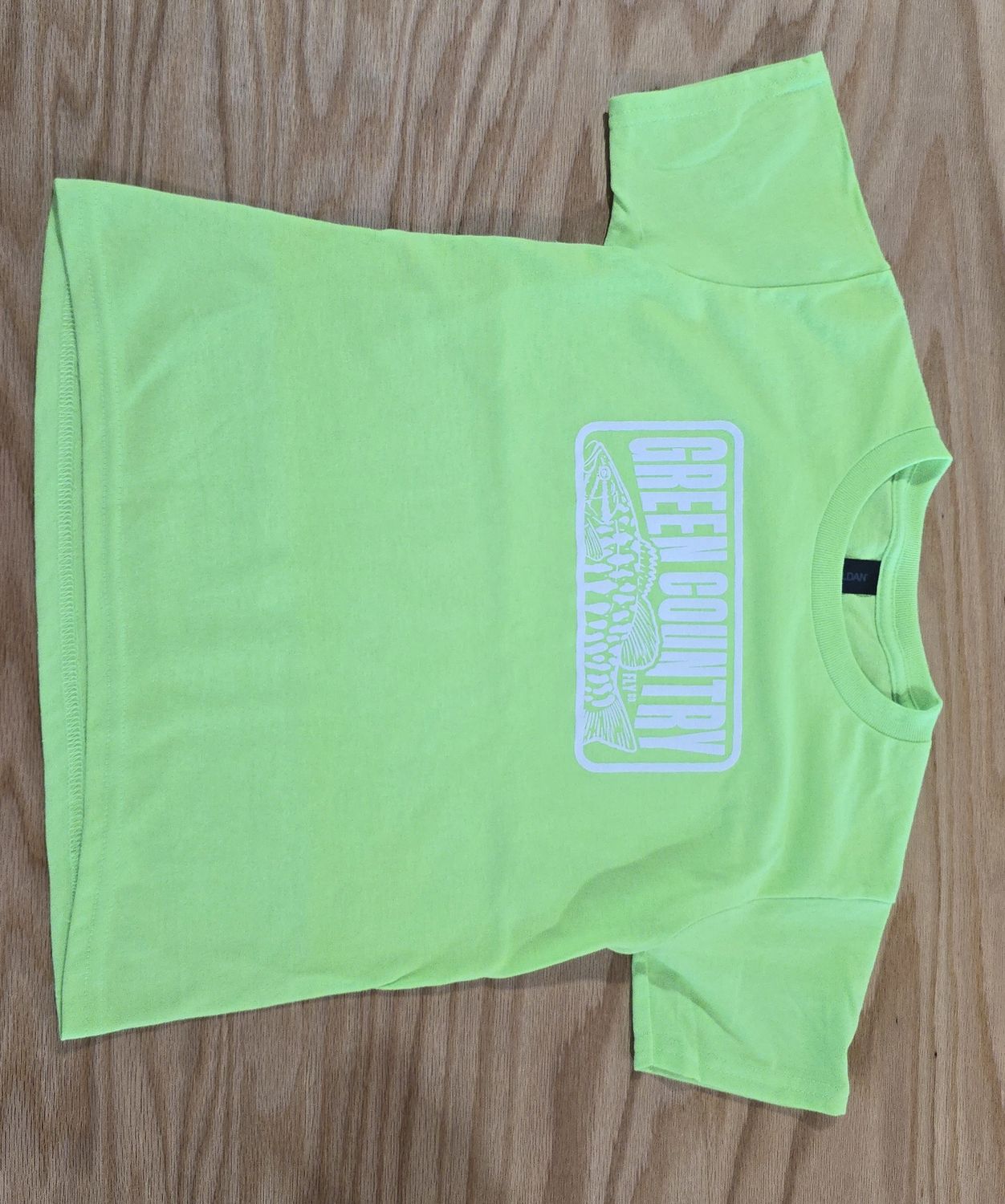 GCFC Kids Shirt, Colour: Neon Green, Size: Youth XS