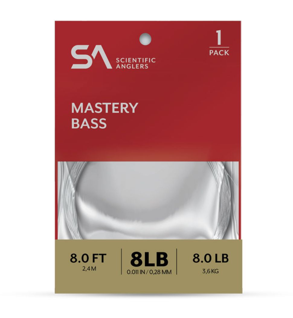 Scientific Anglers Mastery Bass Leader, Size: 8lb