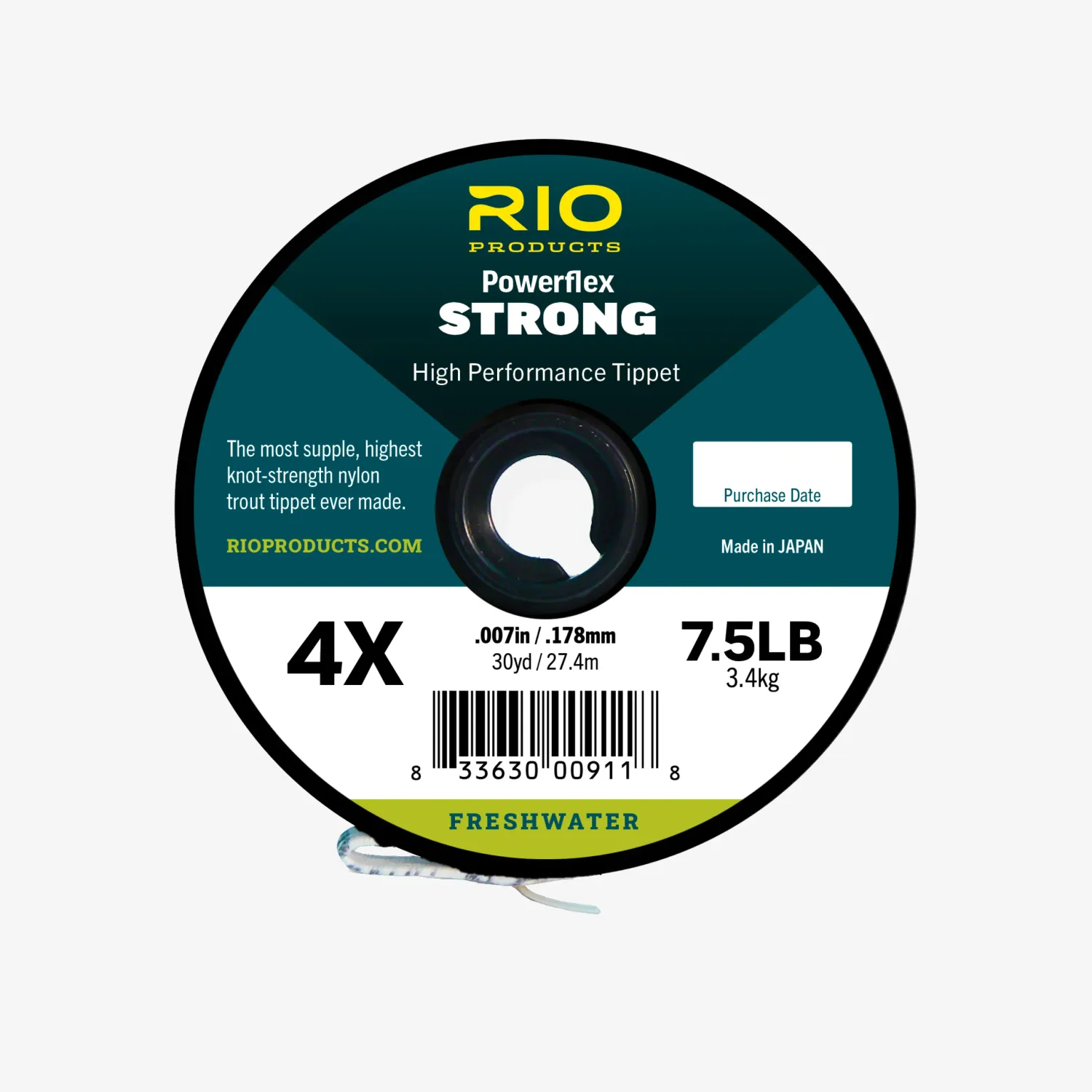 Rio Powerflex Strong Tippet, Size: 2X