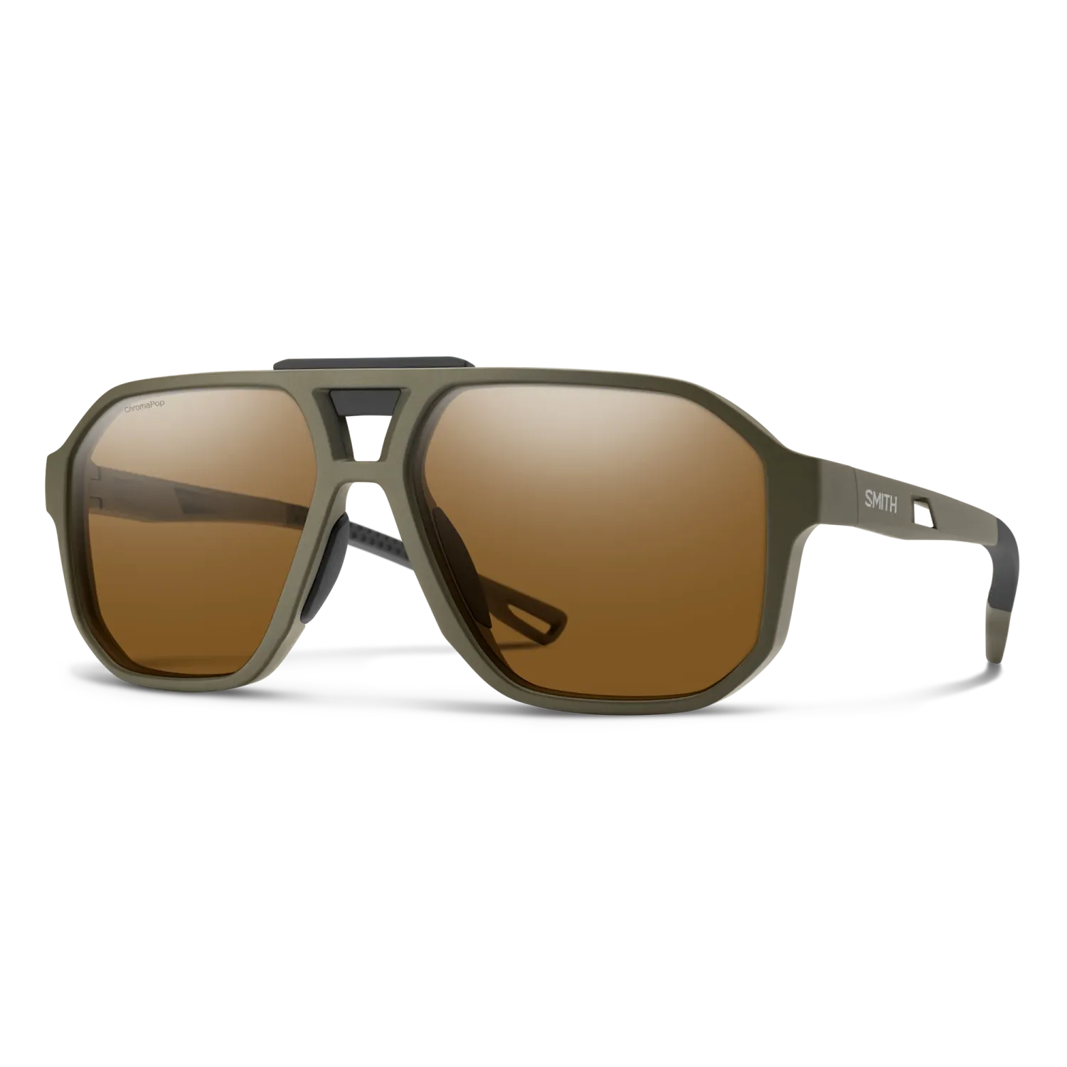 Smith Truss, Colour: Matte Olive Oil | ChromaPop Polarized Brown