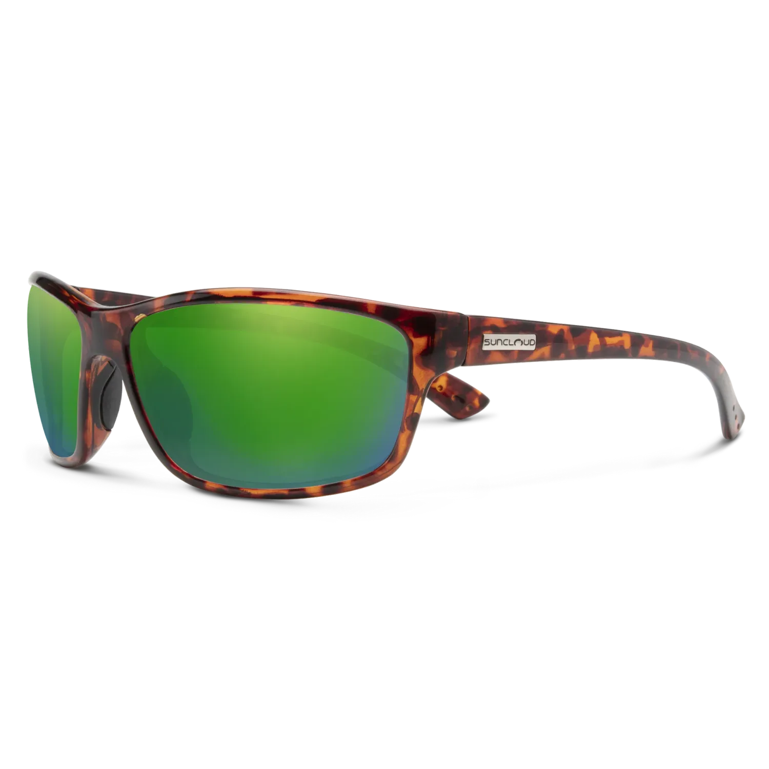 SunCloud Sentry, Colour: Tortoise + Polarized Green Mirror Lens