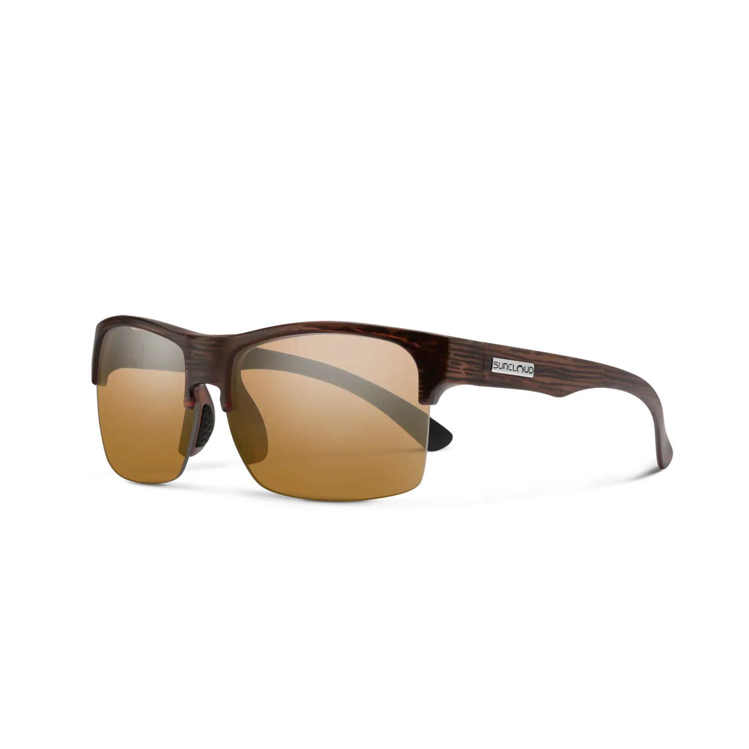 SunCloud Rambler Lite, Colour: Matte Burnished Brown + Polarized Brown Lens