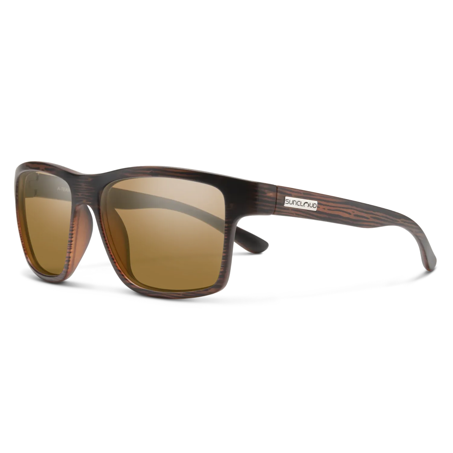 SunCloud A-Team, Colour: Burnished Brown + Polarized Brown Lens