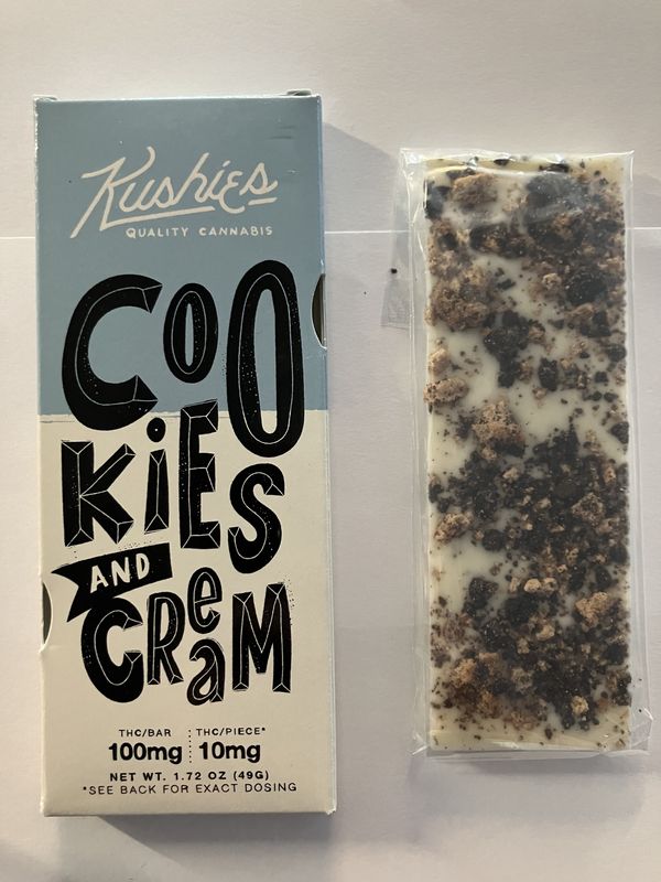 Chocolate Bar Cookies &amp; Cream