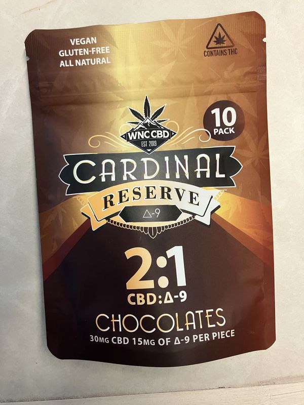 Cardinal Reserve 2:1 Chocolates