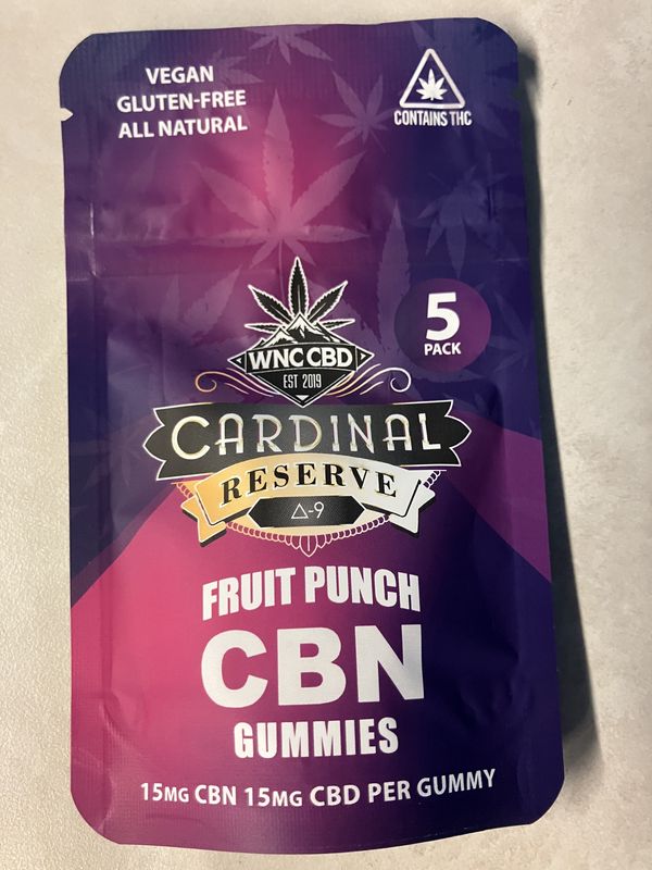 Gummies Fruit Punch CBN