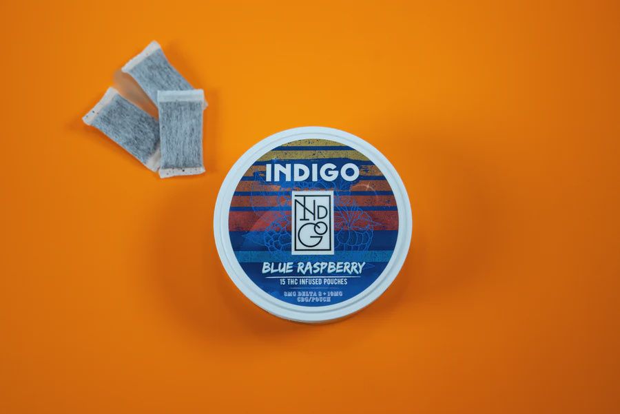 Indi Pouch Blue Raspberry