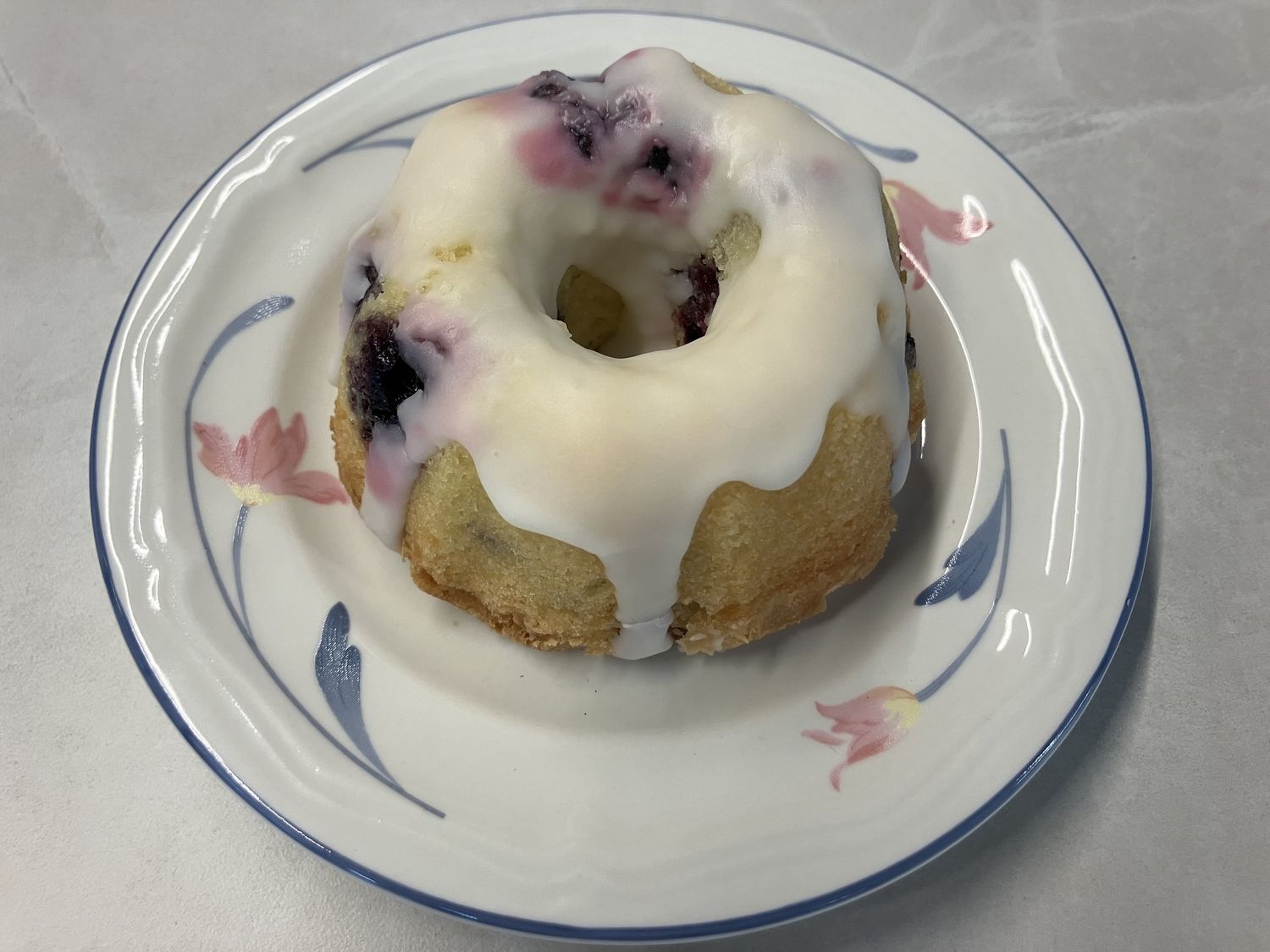 Baked Good- Lemon Blueberry Blundt Cake