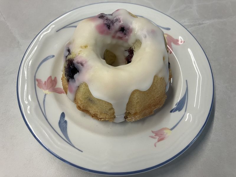 Baked Good- Lemon Blueberry Blundt Cake