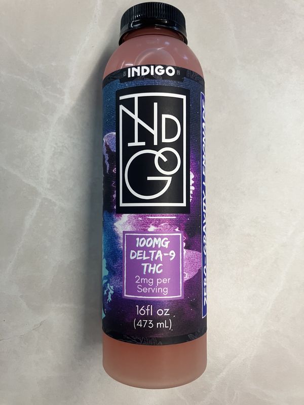 Indigo Strawberry Lemonade