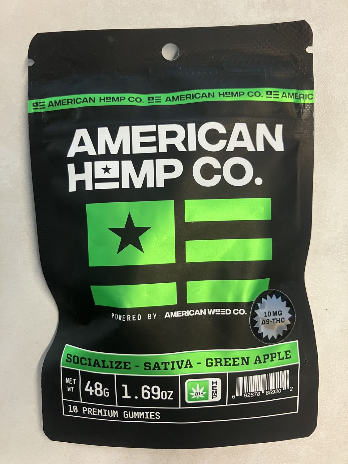Gummies- Sativa- Green Apple