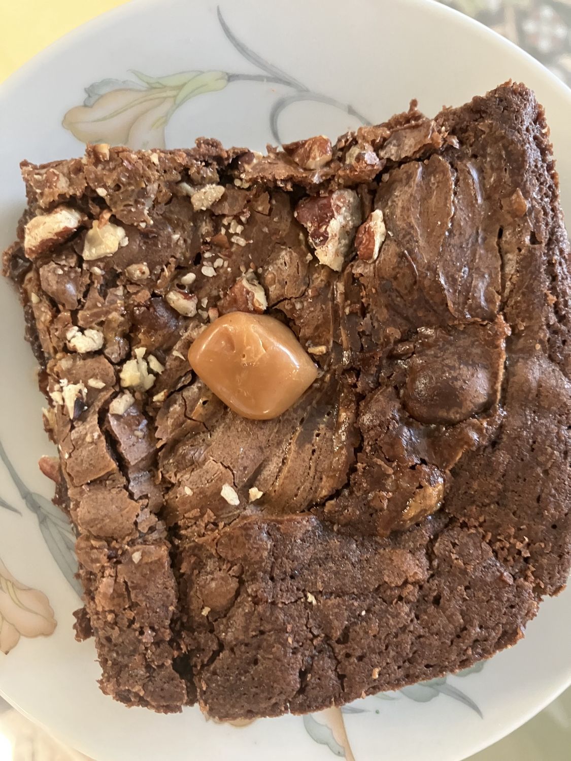 Baked Good- Turtle Brownie