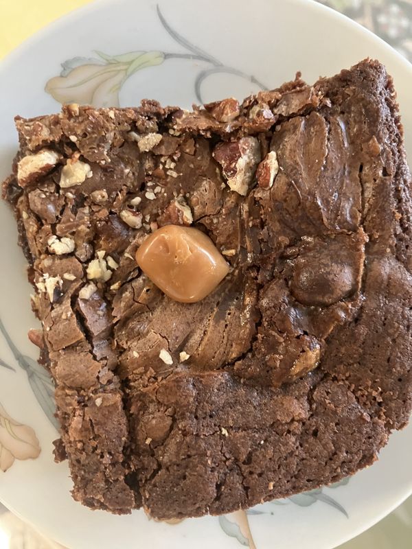 Baked Good- Turtle Brownie